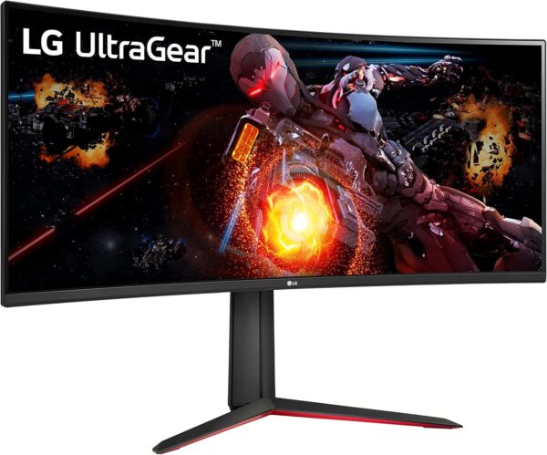 LG UltraGear QHD 34-Inch Curved Gaming Monitor 34GP63A-B, VA with HDR 10 Compatibility and AMD FreeSync Premium, 160Hz, Black - Image 3