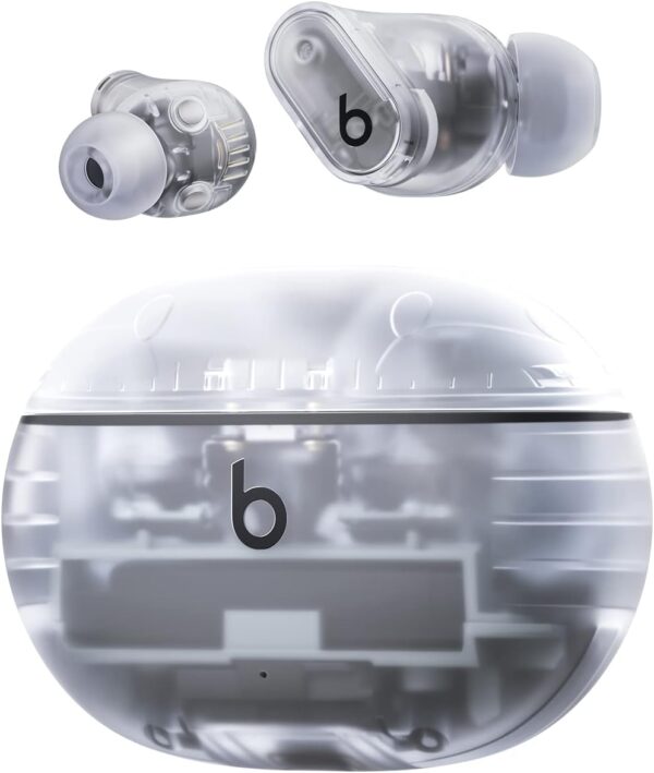 Beats Studio Buds + True Wireless Noise Cancelling Earbuds - Transparent (Renewed)