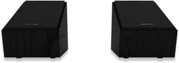 klipsch Reference Next Generation R-40SA Dolby Atmos High-Performance, Horn-Loaded Elevation Surround Speaker Pair for Best-in-Class Immersive Home Theater in Black - Image 6