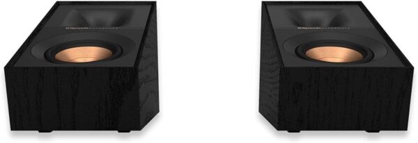 klipsch Reference Next Generation R-40SA Dolby Atmos High-Performance, Horn-Loaded Elevation Surround Speaker Pair for Best-in-Class Immersive Home Theater in Black - Image 5