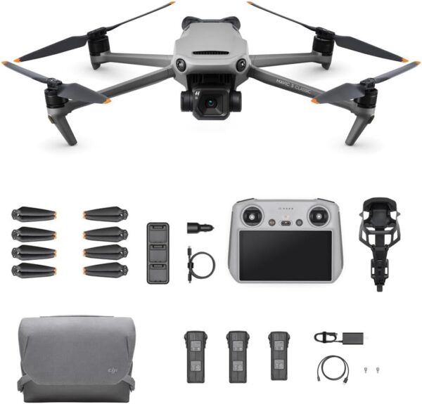 DJI Mavic 3 Classic Drone with RC Controller and Mavic 3 Fly More Kit - Image 2