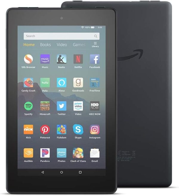 Certified Refurbished Fire 7 Tablet, 7" display, 16 GB (2019 release) - Black - Image 3