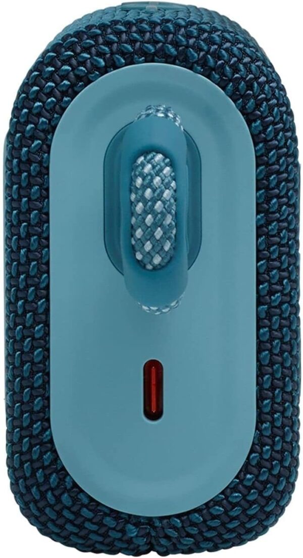 JBL Go 3 - Portable Bluetooth Speaker, Built-in Battery, Waterproof and Dustproof Feature JBLGO3BLUAM, Bonus Keychain LED Included - Blue - Image 3