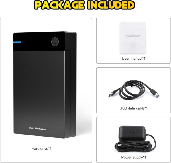 Kinhank 12T HDD Retro Gaming Hard Drive with 96000+ Classic Games, Include 6000+ 3D Games, USB 3.0, 12tb External Portable Game Hard Drive Disk for Win 7/8/10/11 - Image 8