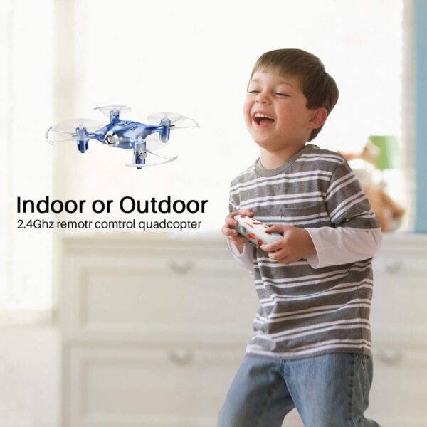 SYMA Mini Drones for Kids or Adults, Easy Indoor Flying Helicopter with Auto Hovering,3D Flip,Headless and Speed Switch Pocket Quadcopters UFO Toy Gift for Boys Girls - Image 5