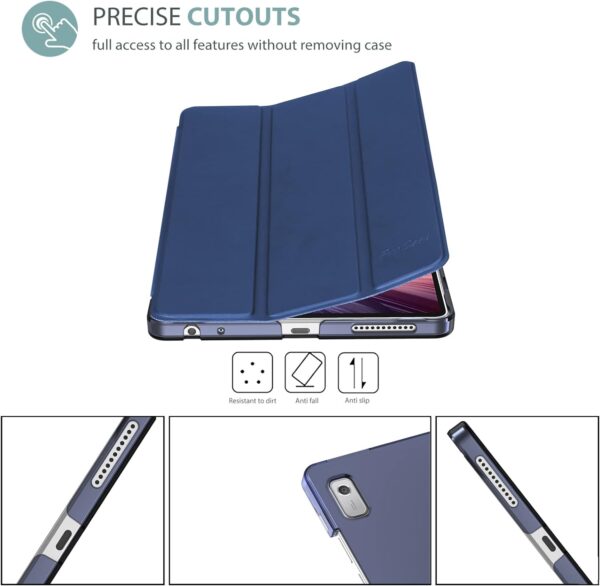 ProCase for Lenovo Tab M9 Case 9 Inch 2023, Slim Stand Hard Back Shell Protective Smart Cover Case for Lenovo Tab M9 9" 2023 Release -Navy - Image 3