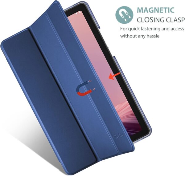 ProCase for Lenovo Tab M9 Case 9 Inch 2023, Slim Stand Hard Back Shell Protective Smart Cover Case for Lenovo Tab M9 9" 2023 Release -Navy - Image 8