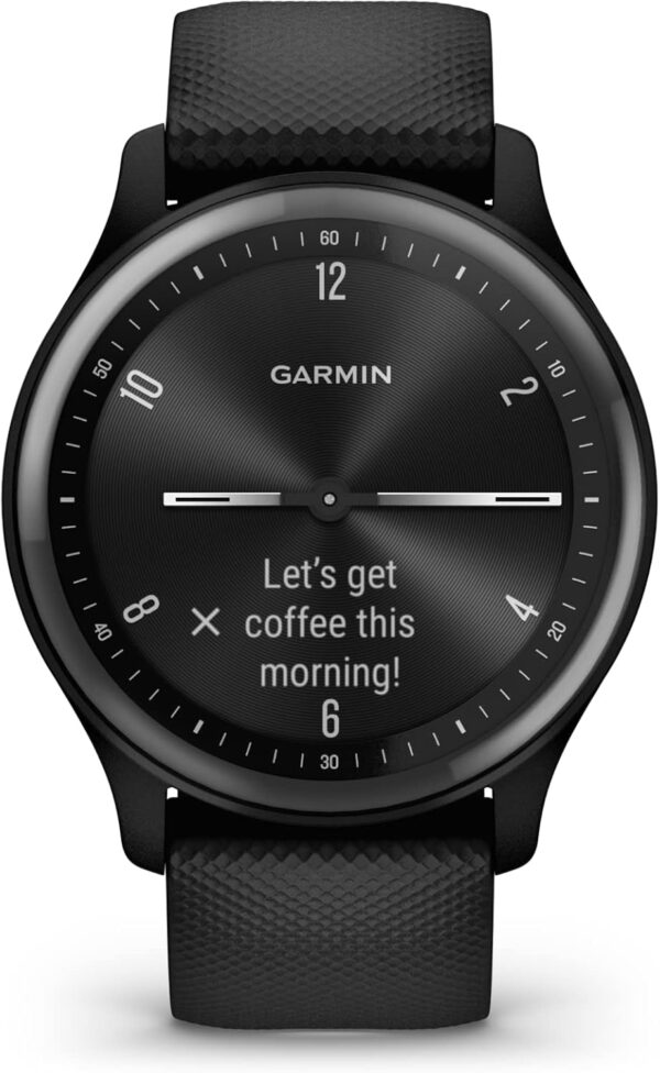 Garmin G010-N2566-00 Vivomove Sport, Black - Certified (Renewed) - Image 3