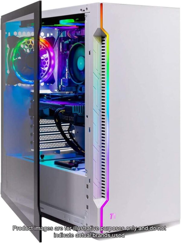 Skytech Archangel Gaming Computer PC Desktop – RYZEN 5 2600 6-Core 3.4 GHz, GTX 1660 6G, 500GB SSD, 16GB DDR4 3000MHz, RGB Fans, Windows 10 Home - Image 6