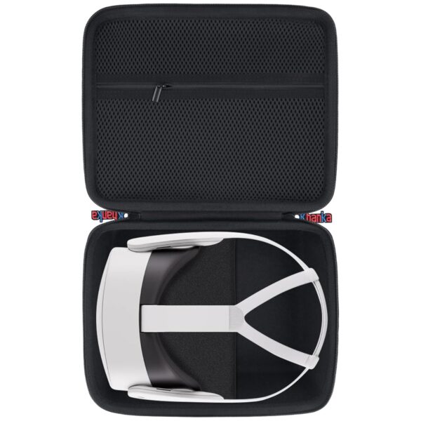 khanka Hard Travel Case Replacement for Meta Quest 3/Meta Quest 3s,Case Only(Black). - Image 2