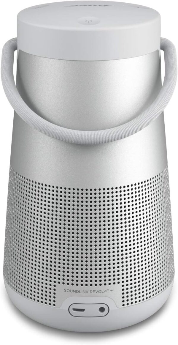 Bose SoundLink Revolve+ II Portable Bluetooth Speaker - Luxe Silver (Renewed) - Image 3