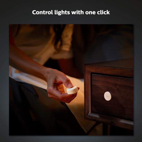 Philips Hue Smart Dimmer Switch with Remote and Philips Hue Smart Button for Hue Lights - Image 7