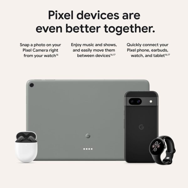 Google Pixel 8a - Unlocked Android Phone with Google AI, Advanced Pixel Camera and 24-Hour Battery - Aloe - 128 GB - Image 11