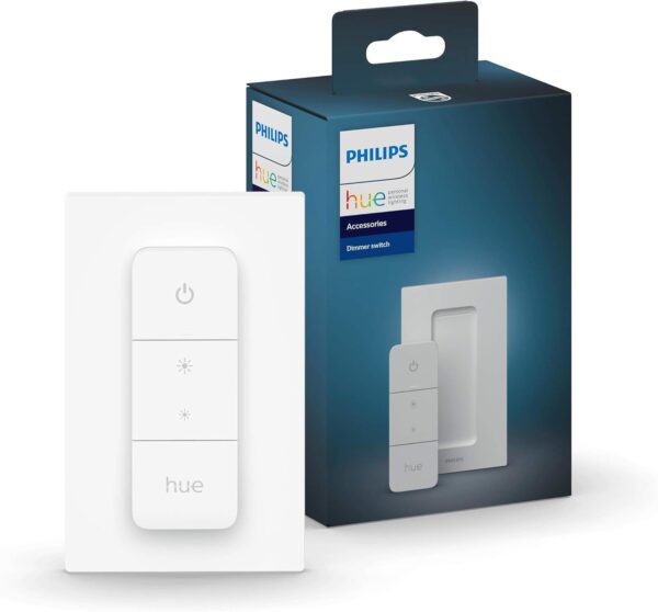 Philips Hue Smart Dimmer Switch with Remote and Philips Hue Smart Button for Hue Lights - Image 3