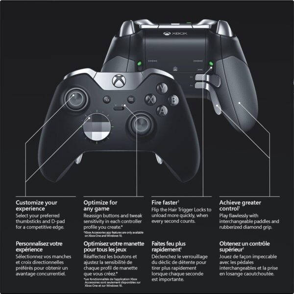 Microsoft Bluetooth Elite Series 2 Controller - Starter Bundle for Xbox One - Image 6