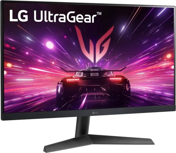 LG 24GN600-B UltraGear Gaming Monitor 24" Full HD (1920 x 1080) IPS Display, 1ms (GtG) Response Time, 144Hz Refresh Rate, AMD FreeSync Premium, HDR10, 3-Side Virtually Borderless Display,Black - Image 3