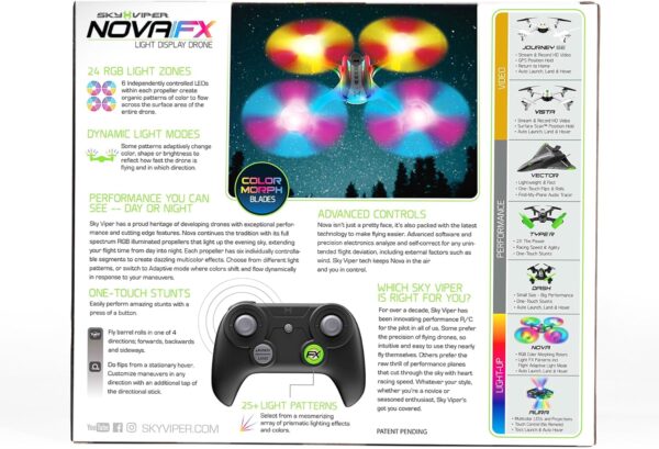 Sky Viper Nova Light FX Drone - Image 8