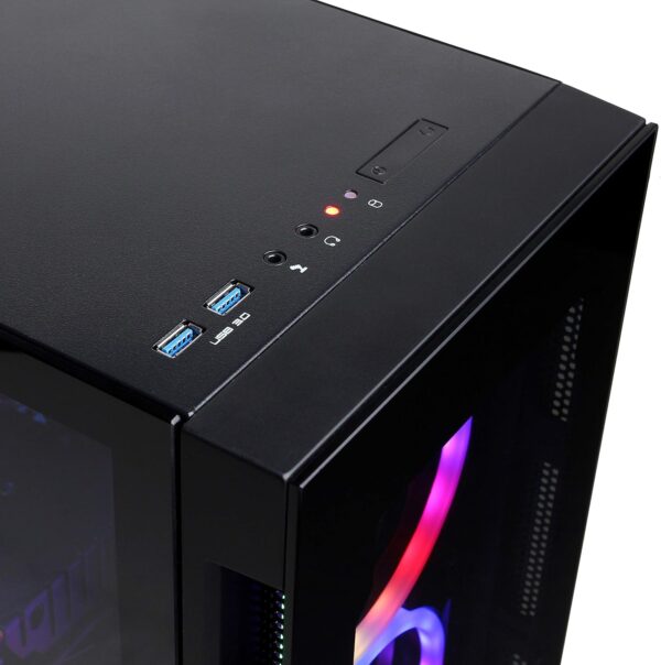 CyberpowerPC Gamer Master Gaming PC, AMD Ryzen 5 7600 3.8GHz, GeForce RTX 4060 8GB, 16GB DDR5, 500GB NVMe SSD, Wi-Fi Ready & Windows 11 Home (GMA2700A) - Image 5