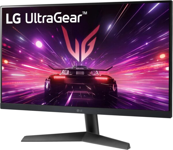 LG 24GN600-B UltraGear Gaming Monitor 24" Full HD (1920 x 1080) IPS Display, 1ms (GtG) Response Time, 144Hz Refresh Rate, AMD FreeSync Premium, HDR10, 3-Side Virtually Borderless Display,Black - Image 4