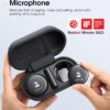 BOYA Wireless Lavalier Microphone for iPhone with Lightning Receiver, Noise Cancellation, 30Hrs Battery Life with Charging Case, 164FT Range, Wireless Mics for Video Recording, Black - Image 3