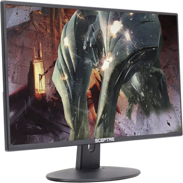 Sceptre 27-Inch FHD LED Gaming Monitor 75Hz 2X HDMI VGA Build-in Speakers, Ultra Slim Metal Black - Image 3