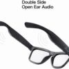 OhO Smart Glasses,Safety Glasses with Bluetooth Speaker,Indoor/Outdoor UV Protection and Voice Control,Unisex(Blue Light Lens) - Image 3