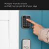 Yale Assure Lock 2 Key-Free Touchscreen with Wi-Fi and Ridgefield Handle in Black Suede - Image 5