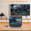 Wireless HDMI Transmitter Receiver with Adapter 4K, 1080P 60HZ HDMI Wireless Extender, Plug & Play 2.4G/5G Wireless HDMI Kit for Streaming Video and Audio to Monitor from Laptop/PC//Projector - Image 6