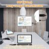 Wireless HDMI Transmitter Receiver with Adapter 4K, 1080P 60HZ HDMI Wireless Extender, Plug & Play 2.4G/5G Wireless HDMI Kit for Streaming Video and Audio to Monitor from Laptop/PC//Projector - Image 5