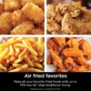 Ninja Air Fryer, Roast, Bake, Air Fry, Roast, Broil, Reheats, & Dehydrates, 4-in-1, Fries, Frozen Food, Veggies, and Juicy Meat, Less Oil, Easy Meals, Healthy Meals, Compact, 4 QT, Grey, AF101 - Image 4