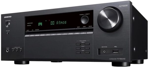 Onkyo TX-NR6050 7.2-Channel Network Home Theater Smart AV Receiver 8K/60, 4K/120Hz - Image 4