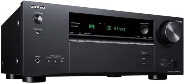 Onkyo TX-NR6050 7.2-Channel Network Home Theater Smart AV Receiver 8K/60, 4K/120Hz - Image 2