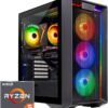 Skytech Nebula Gaming PC Desktop, Ryzen 5 5500 3.6 GHz (4.2GHz Turbo Boost), NVIDIA RTX 4060 8GB GDDR6X, 1TB SSD, 16GB DDR4 RAM 3200, 650W Gold PSU, Wi-Fi, Win 11 Home - Image 2