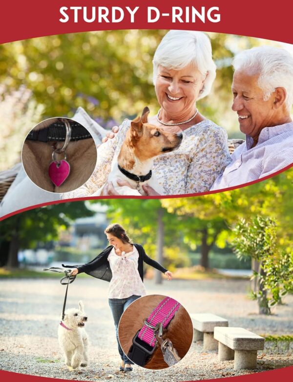 PaiPaitek Replacement Collar for Shock Collar, Compatible with Patpet, Sportdog, Garmin, Dogtra, Delupet, Bousnic, Petspy, Nbju, Invisible Fence Dog Collar Replacement Strap - Image 4