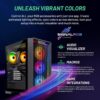 Skytech Nebula Gaming PC Desktop, Ryzen 5 5500 3.6 GHz (4.2GHz Turbo Boost), NVIDIA RTX 4060 8GB GDDR6X, 1TB SSD, 16GB DDR4 RAM 3200, 650W Gold PSU, Wi-Fi, Win 11 Home - Image 8