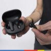 Skullcandy Smokin' Buds In-Ear Wireless Earbuds, 20 Hr Battery, 50% Renewable Plastics, Microphone, Works with iPhone Android and Bluetooth Devices - Black - Image 6