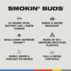 Skullcandy Smokin' Buds In-Ear Wireless Earbuds, 20 Hr Battery, 50% Renewable Plastics, Microphone, Works with iPhone Android and Bluetooth Devices - Black - Image 4