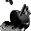 Skullcandy Smokin' Buds In-Ear Wireless Earbuds, 20 Hr Battery, 50% Renewable Plastics, Microphone, Works with iPhone Android and Bluetooth Devices - Black