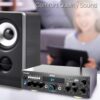 Pyle Wireless Bluetooth Power Amplifier System- 200W Dual Channel Sound Audio Stereo Receiver w/USB, SD, AUX, MIC w/Echo, Radio, LCD - Home Theater Entertainment via RCA, Studio Use, Black - PDA6BU.6 - Image 3