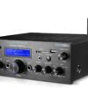 Pyle Wireless Bluetooth Power Amplifier System- 200W Dual Channel Sound Audio Stereo Receiver w/USB, SD, AUX, MIC w/Echo, Radio, LCD - Home Theater Entertainment via RCA, Studio Use, Black - PDA6BU.6 - Image 2