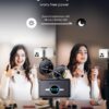 Wireless Lavalier Microphone for iPhone, Lapel Mics with Lightning Plug-Play, 2.4GHz Noise Cancellation, Charging Case Included, 300ft Range for Stream, YouTube (Lightning (Includes windscreen)) - Image 6