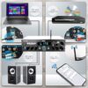 Pyle Wireless Bluetooth Power Amplifier System- 200W Dual Channel Sound Audio Stereo Receiver w/USB, SD, AUX, MIC w/Echo, Radio, LCD - Home Theater Entertainment via RCA, Studio Use, Black - PDA6BU.6 - Image 7
