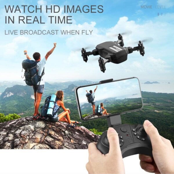 Mini Drone for Kids and Adults, GoolRC LS-MIN RC Quadcopter with 1080P Camera, 360° Flip, Gesture Photo/Video, Track Flight, Altitude Hold, Headless Mode, Include Carry Bag and 3 Batteries (Black) - Image 6