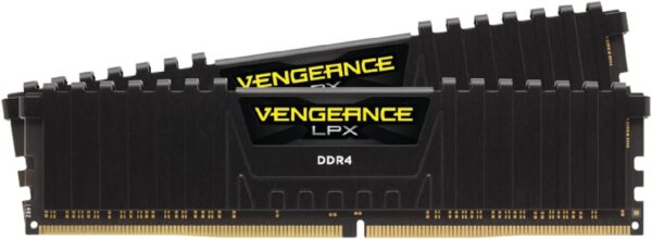 CORSAIR VENGEANCE LPX DDR4 RAM 16GB (2x8GB) 3200MHz CL16-18-18-36 1.35V Intel AMD Desktop Computer Memory - Black (CMK16GX4M2B3200C16) - Image 2