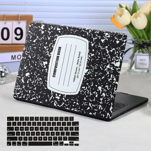 Funut Compatible with MacBook Pro 14 inch Case 2024 2023 2022 2021 M3 M2 M1 A2918 A2992 A2779 A2442 Pro Max Chip, MacBook 14 inch Laptop Plastic Hard Shell Case & Keyboard Cover for Pro 14"， Notebook - Image 2