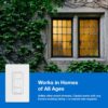 Lutron Caseta Original Smart Dimmer Switch Kit, 2 Dimmer Switches, 2 Wall Plates, 2 Pico Remotes, and Smart Hub, Works with Alexa, Apple Home, Google Home, 3 Way, 150W, No Neutral, P-BDG-PKG2W-A - Image 9