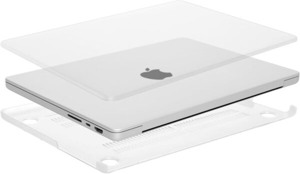 MOSISO Compatible with MacBook Pro 14 inch Case 2025 2024 2023 2022 2021 M4 M3 M2 M1 A3112 A3185 A3401 A2918 A2992 A2779 A2442, Plastic Hard Shell&Keyboard Cover&Screen Film&Pouch, Transparent - Image 6