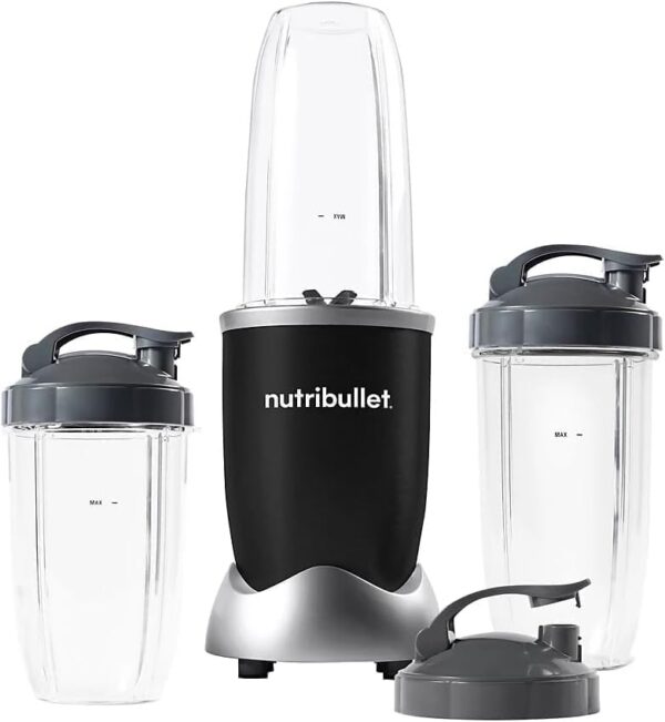 NutriBullet Pro 900W Single-Serve Blender Exclusive Bundle (Black Stainless) - Image 3