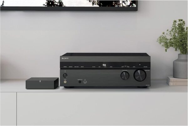 Sony STR-AN1000 7.2 CH Surround Sound Home Theater 8K A/V Receiver: Dolby Atmos, DTS:X, Digital Cinema Auto Calibration IX, Bluetooth, WiFi, Google Chromecast, Spotify connect, Apple AirPlay, HDMI 2.1 - Image 3