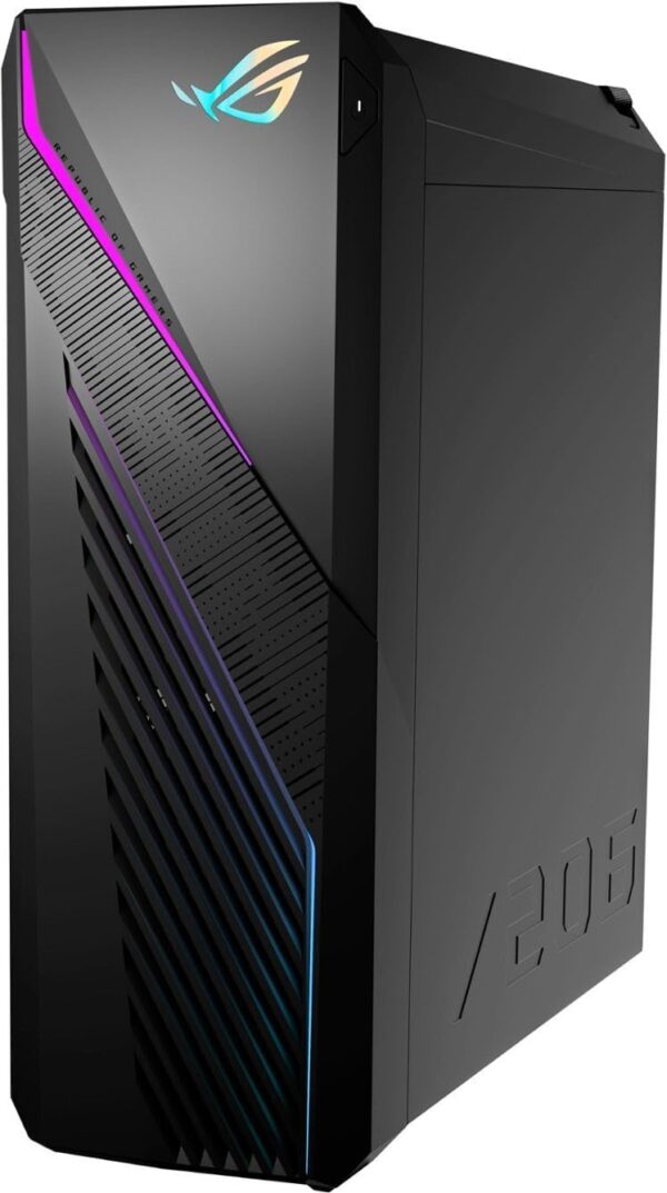 ASUS ROG Strix G16CH Gaming Desktop Computer - 14th Gen Intel Core i9-14900K 24-Core up to 6.0 GHz, 32GB RAM, 512GB NVMe SSD, GeForce RTX 4070 12GB GDDR6X, RGB Case, Windows 11 Home, Black - Image 4